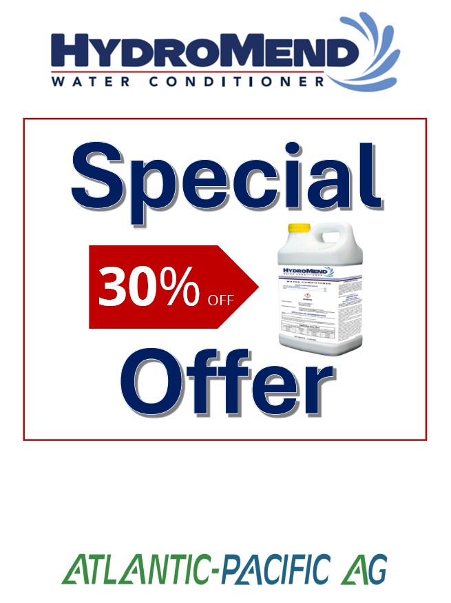 Hydromend Water Conditioner - Special 30% Offer - Reg $32, Sale $22 - Atlantic-Pacific Ag